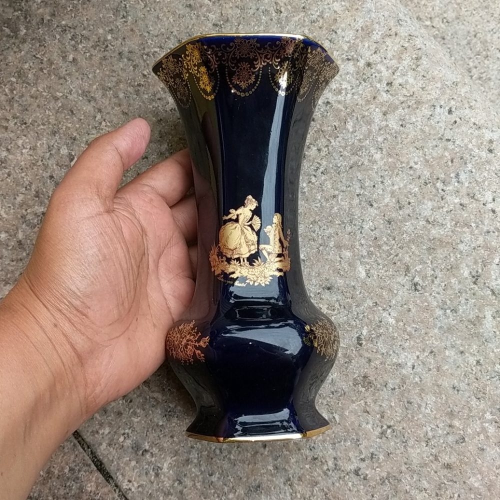 French Limoges Castel 22k Gold
